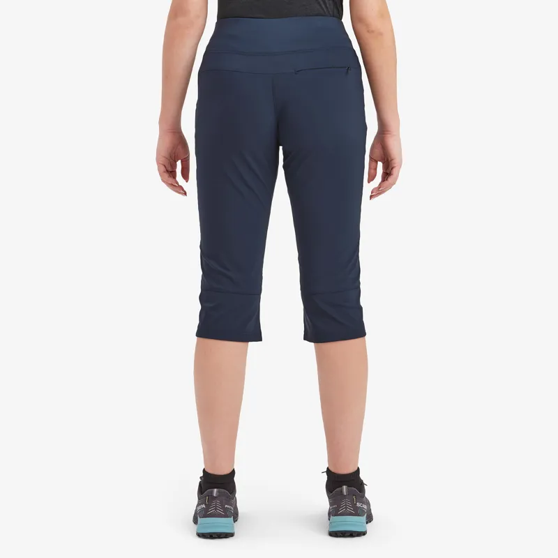 Montane Womens Tucana Lite Capri Trousers - Eclipse Blue-3